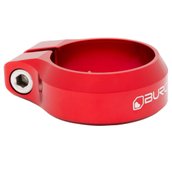 Clemă pentru șa BURGTEC Seat Clamp - Diametru 36.4mm - Roșu de cursă
