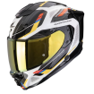 Cască SCORPION EXO-1500 AIR SLEEK Alb-Albastru-Galben thumb