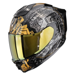 Cască SCORPION EXO-1500 AIR APUS Black-Grey-Gold Cască SCORPION EXO-1500 AIR APUS Black-Grey-Gold