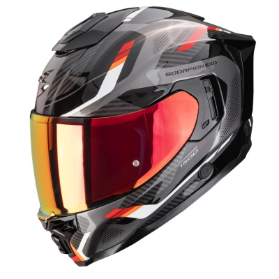 Cască SCORPION EXO-1500 AIR SLEEK Black-Red