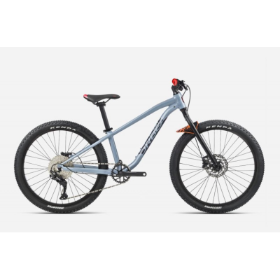 Bicicletă ORBEA LAUFEY 24 H30 Albastru Gri - Roșu Aprins