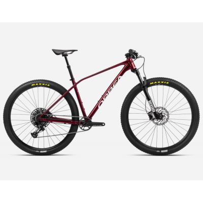 Bicicletă ORBEA ALMA H10-EAGLE L Metallic Dark Red - Chic White