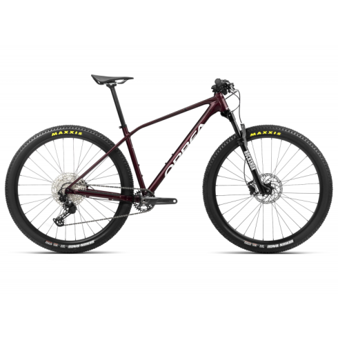 Bicicletă ORBEA ALMA H20 L Metallic Dark Red - Chic White