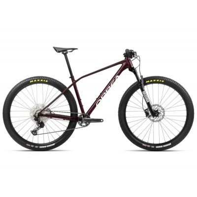 Bicicletă ORBEA ALMA H20 M Metallic Dark Red - Chic White