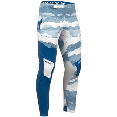 Pantaloni de motocross THOR SPORTMODE RECON WH/BLUE