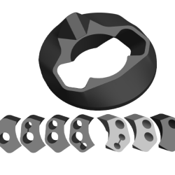 Colector de cabluri pentru biciclete ORBEA COLLECTOR SIC SPB HS02-16 LOW STACK+GROMMETS Colector de cabluri pentru biciclete ORBEA COLLECTOR SIC SPB HS02-16 LOW STACK+GROMMETS