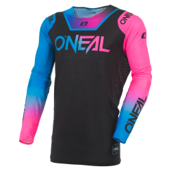 Cămașă de motocross O'NEAL PRODIGY FIVE SIX V.27 BLACK/NEON PINK Cămașă de motocross O'NEAL PRODIGY FIVE SIX V.27 BLACK/NEON PINK