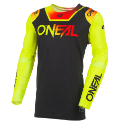 Cămașă de motocross O'NEAL PRODIGY FIVE SIX V.27 BLACK/NEON YELLOW Cămașă de motocross O'NEAL PRODIGY FIVE SIX V.27 BLACK/NEON YELLOW