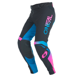 Pantaloni de motocross O'NEAL PRODIGY FIVE SIX BLACK/NEON PINK V.27 Pantaloni de motocross O'NEAL PRODIGY FIVE SIX BLACK/NEON PINK V.27