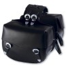 Saci din piele pentru motocicletă A-PRO BIG TAIL BLACK