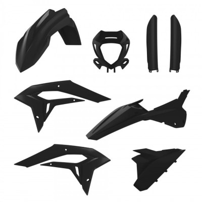 Kit de plastic POLISPORT Full Plastic Kit Beta X-Trainer (2023-26) Negru