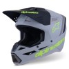 Casca motocross  ALPINESTARS SM3 RADIUM GRAY/BLK/YL