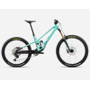 Bicicletă ORBEA RALLON E-TEAM M Aloha Green - Fantasy Purple Carbon View
