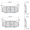 Plăcuțe BREMBO M588Z04 Plăcuțe BREMBO M588Z04 thumb