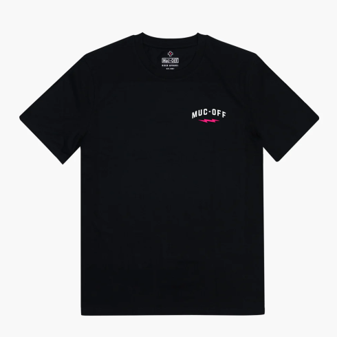 Tricou MUC-OFF WORLDWIDE BLACK