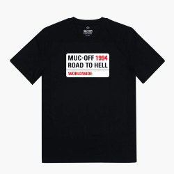 Tricou MUC-OFF ROAD TO HELL BLACK Tricou MUC-OFF ROAD TO HELL BLACK