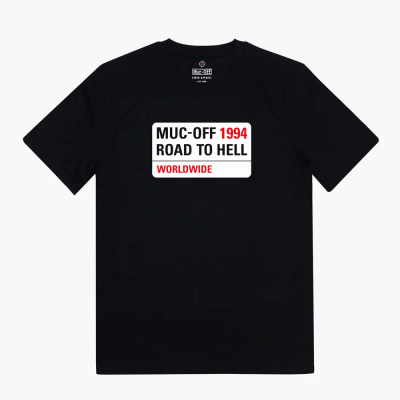 Tricou MUC-OFF ROAD TO HELL BLACK