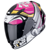 Cască SCORPION EXO-491 PIRATE Pink
