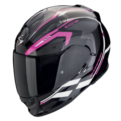 Cască SCORPION EXO-491 KRIPTA Black-Pink-White