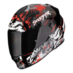 Cască SCORPION EXO-491 SPECTER Black-Red Cască SCORPION EXO-491 SPECTER Black-Red
