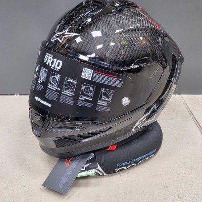Casca ALPINESTARS Supertech R10 Black/Carb ZJ160626