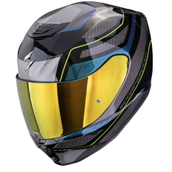 Cască SCORPION EXO-391 LEO Black-Blue Cască SCORPION EXO-391 LEO Black-Blue