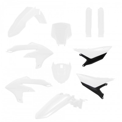 Kit de plastic POLISPORT Full Plastic Kit Yamaha YZ 450F (2026) alb