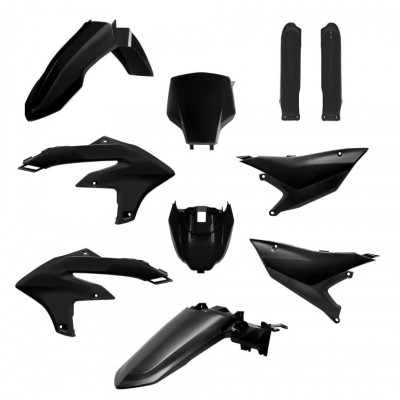 Kit de plastic POLISPORT Full Plastic Kit Yamaha YZ 450F (2026) negru