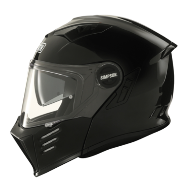 Cască SIMPSON Darksome 06 SOLID BLACK Cască SIMPSON Darksome 06 SOLID BLACK