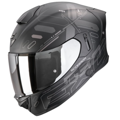 Casca SCORPION EXO-530 AIR FOND Matt Black-Silver