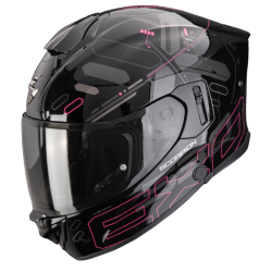 Cască SCORPION EXO-530 AIR FOND Black-Pink Cască SCORPION EXO-530 AIR FOND Black-Pink