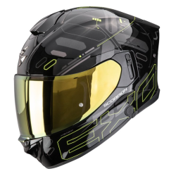 Cască SCORPION EXO-530 AIR FOND Black-Neon Yellow Cască SCORPION EXO-530 AIR FOND Black-Neon Yellow