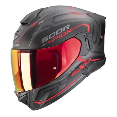 Cască SCORPION EXO-530 AIR SLOPE Matt Black-Red