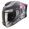 Cască SCORPION EXO-530 AIR HADJI Matt Black-Pink