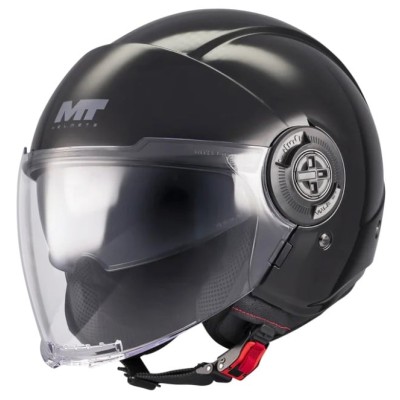 CASCA PENTRU SCUTER MT VIALE SV S PURE A1 NEGRU GLEDA