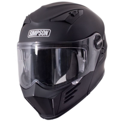 Cască SIMPSON Darksome 06 SOLID MATT BLACK