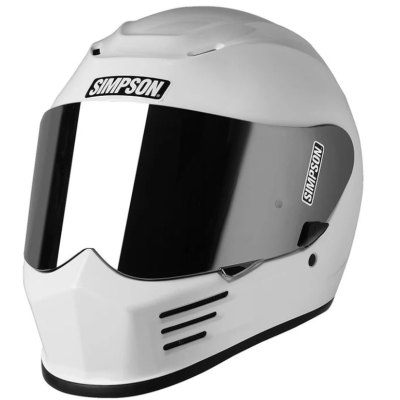 Casca SIMPSON Speed 06 Solid White