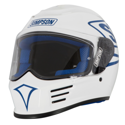 Cască SIMPSON Speed 12 O'Clock Pearl