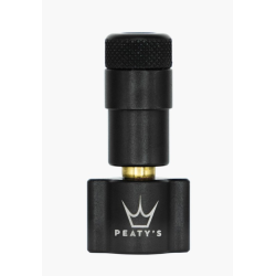 Cap pentru cartușe Peaty's Holeshot CO2 Tyre Inflator Head - Negru Cap pentru cartușe Peaty's Holeshot CO2 Tyre Inflator Head - Negru