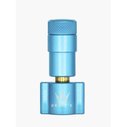 Cap pentru cartușe Peaty's Holeshot CO2 Tyre Inflator Head - Turquoise