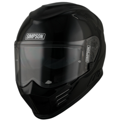 Cască SIMPSON Venom 06 Solid Gloss Black