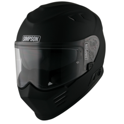Cască SIMPSON Venom 06 Solid Matt Black