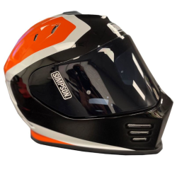 Cască SIMPSON Venom Milwaukee Orange Cască SIMPSON Venom Milwaukee Orange