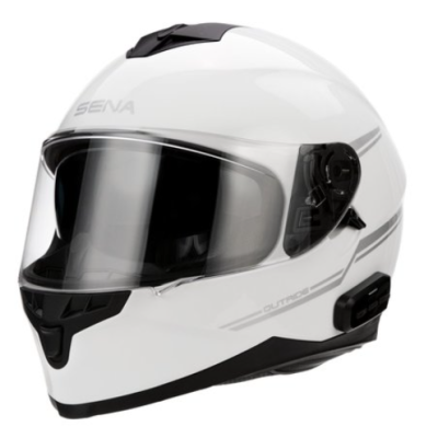 Cască SENA Outride Matt White Cască SENA Outride Matt White