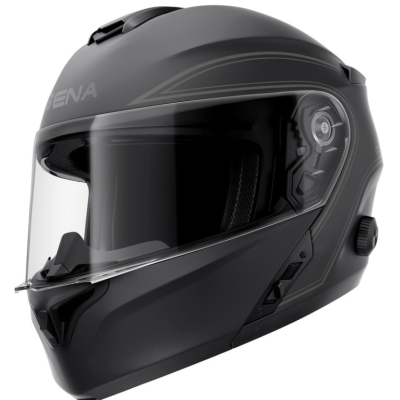 Cască SENA Outrush R Flip-Up BT 2206 Matt Black Cască SENA Outrush R Flip-Up BT 2206 Matt Black