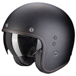 Cască pentru scuter MT LE MANS 2 S SV SOLID A1 MATT BLACK