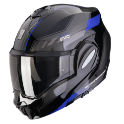 Casca modulară SCORPION Exo-Tech Evo SOCIUS BLACK/BLUE Casca modulară SCORPION Exo-Tech Evo SOCIUS BLACK/BLUE