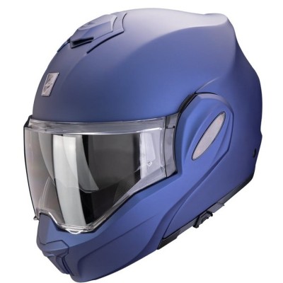 Casca modulară SCORPION Exo-Tech Evo Pro SOLID MATT BLUE