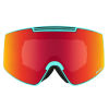 Ochelari Pit Viper The Snowmachine Proform Goggle Lentil Roșu