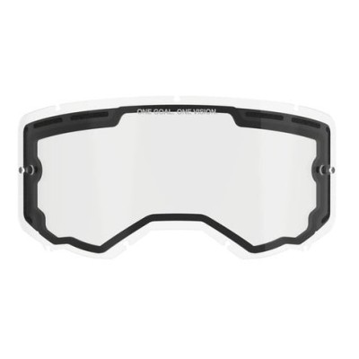 Placă dublă pentru ochelari de motocross ALPINESTARS VISION 8-5-3 CLEAR